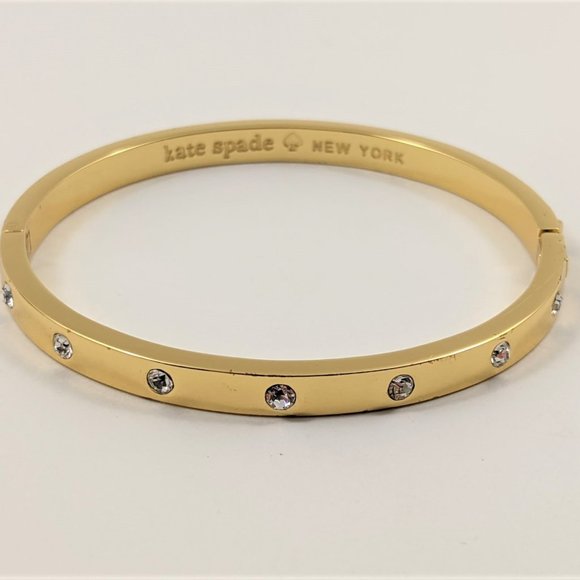 Kate Spade Stone Hinged Bangle - Picture 2 of 5
